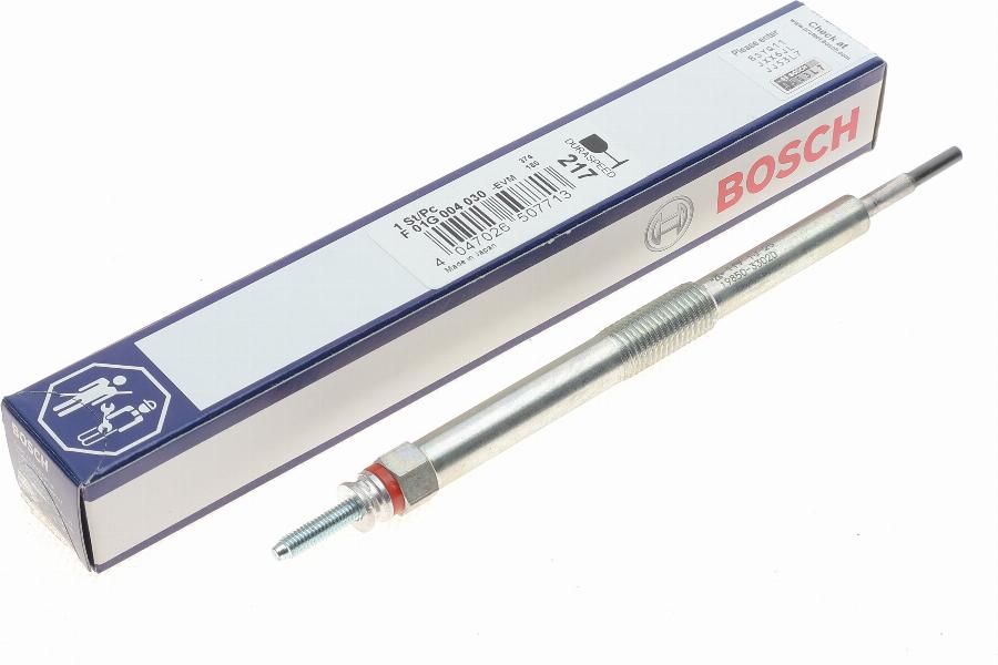 BOSCH F 01G 004 030 - Свічка розжарювання avtolavka.club