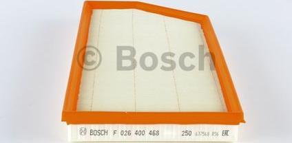 BOSCH F 026 400 468 - Повітряний фільтр avtolavka.club