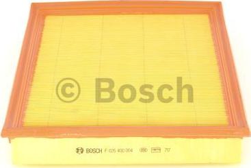 BOSCH F 026 400 004 - Повітряний фільтр avtolavka.club