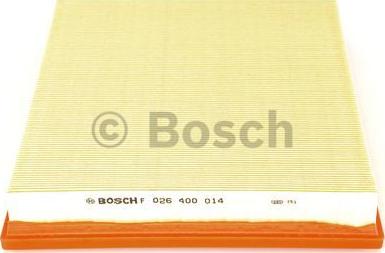 BOSCH F 026 400 014 - Повітряний фільтр avtolavka.club