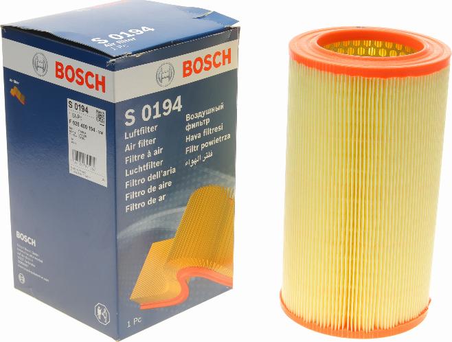 BOSCH F 026 400 194 - Повітряний фільтр avtolavka.club