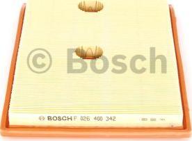 BOSCH F 026 400 342 - Повітряний фільтр avtolavka.club