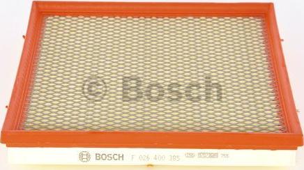 BOSCH F 026 400 385 - Повітряний фільтр avtolavka.club