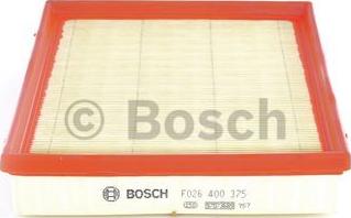 BOSCH F 026 400 375 - Повітряний фільтр avtolavka.club