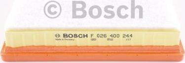 BOSCH F 026 400 244 - Повітряний фільтр avtolavka.club
