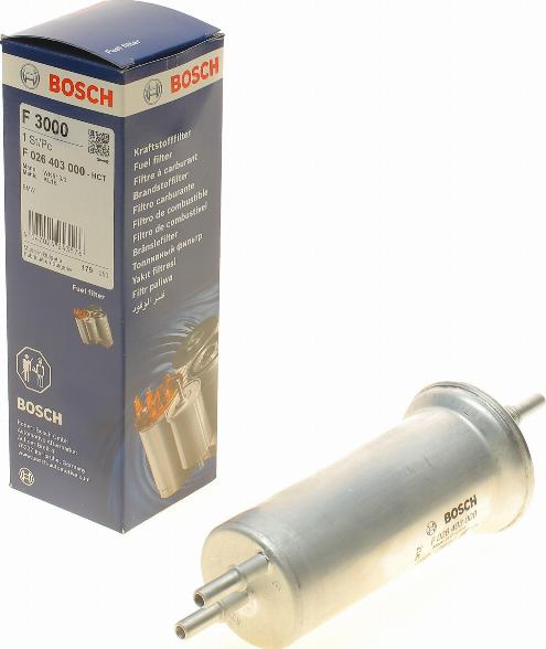 BOSCH F 026 403 000 - Паливний фільтр avtolavka.club