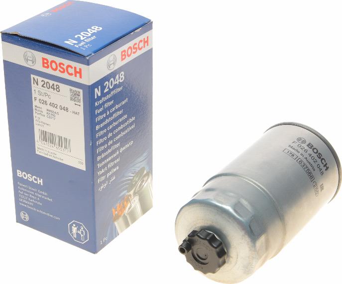 BOSCH F 026 402 048 - Паливний фільтр avtolavka.club