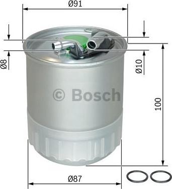 BOSCH F 026 402 056 - Паливний фільтр avtolavka.club