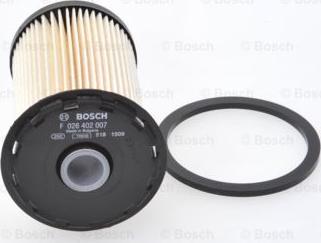 BOSCH F 026 402 007 - Паливний фільтр avtolavka.club