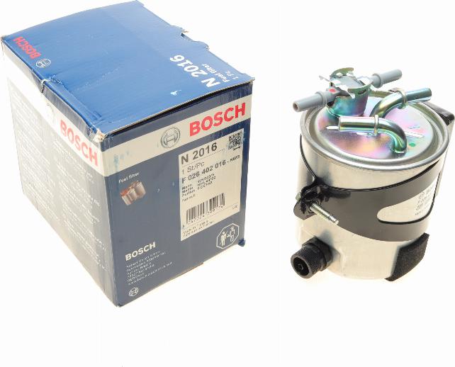 BOSCH F 026 402 016 - Паливний фільтр avtolavka.club