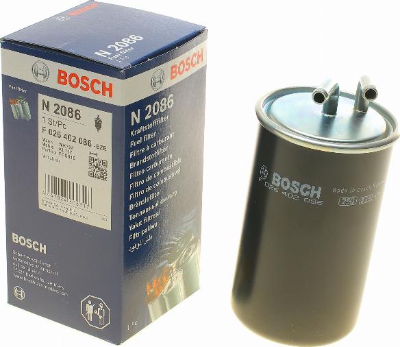 BOSCH F 026 402 086 - Паливний фільтр avtolavka.club