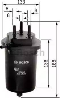 BOSCH F 026 402 080 - Паливний фільтр avtolavka.club