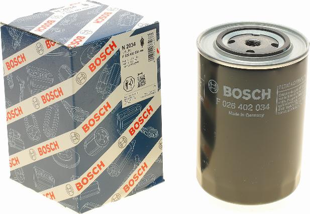 BOSCH F 026 402 034 - Паливний фільтр avtolavka.club