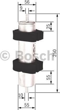 BOSCH F 026 402 111 - Паливний фільтр avtolavka.club