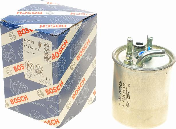 BOSCH F 026 402 112 - Паливний фільтр avtolavka.club