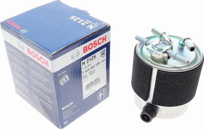 BOSCH F 026 402 125 - Паливний фільтр avtolavka.club