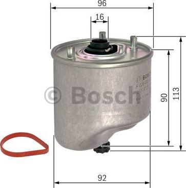 BOSCH F 026 402 864 - Паливний фільтр avtolavka.club