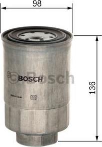 BOSCH F 026 402 831 - Паливний фільтр avtolavka.club