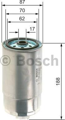 BOSCH F 026 402 826 - Паливний фільтр avtolavka.club