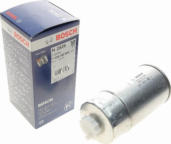 BOSCH F 026 402 826 - Паливний фільтр avtolavka.club