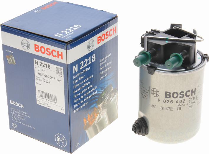 BOSCH F 026 402 218 - Паливний фільтр avtolavka.club