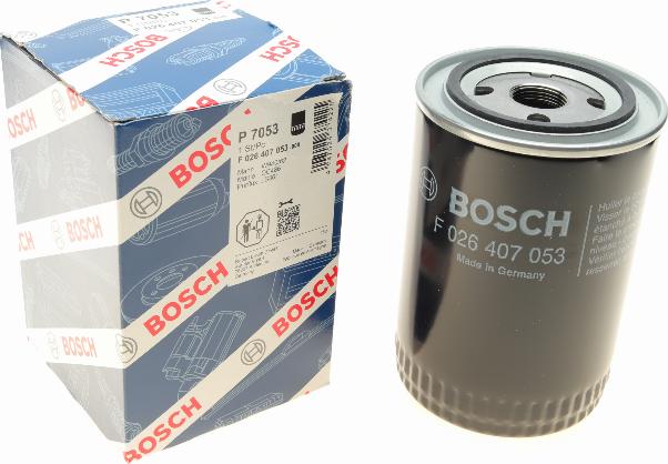 BOSCH F 026 407 053 - Масляний фільтр avtolavka.club