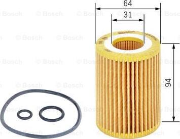 BOSCH F 026 407 068 - Масляний фільтр avtolavka.club