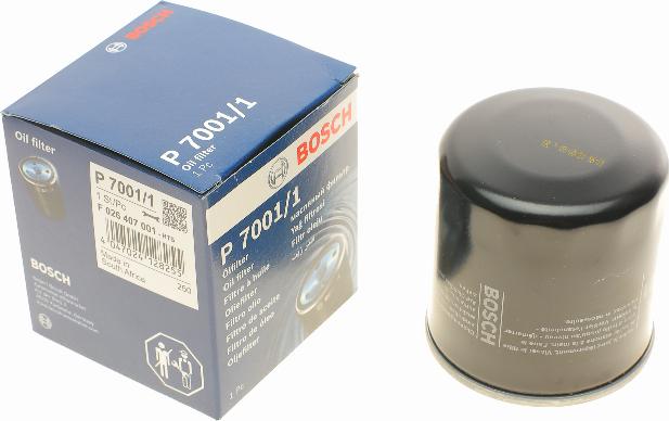 BOSCH F 026 407 001 - Масляний фільтр avtolavka.club