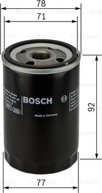 BOSCH F 026 407 017 - Масляний фільтр avtolavka.club