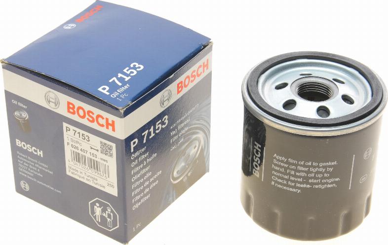 BOSCH F 026 407 153 - Масляний фільтр avtolavka.club