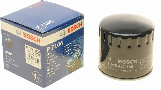 BOSCH F 026 407 106 - Масляний фільтр avtolavka.club