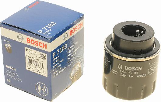 BOSCH F 026 407 183 - Масляний фільтр avtolavka.club