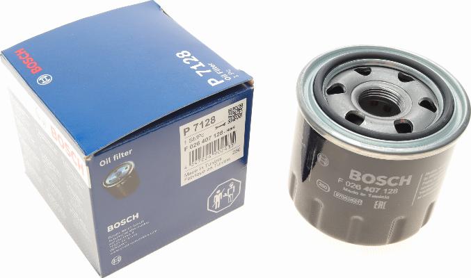 BOSCH F 026 407 128 - Масляний фільтр avtolavka.club