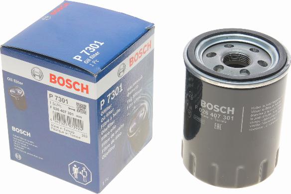 BOSCH F 026 407 301 - Масляний фільтр avtolavka.club