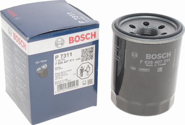 BOSCH F 026 407 311 - Масляний фільтр avtolavka.club