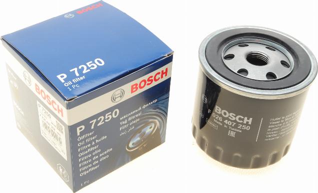 BOSCH F 026 407 250 - Масляний фільтр avtolavka.club