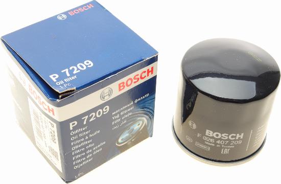 BOSCH F 026 407 209 - Масляний фільтр avtolavka.club