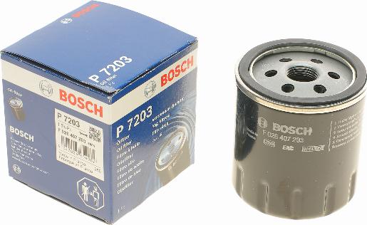 BOSCH F 026 407 203 - Масляний фільтр avtolavka.club