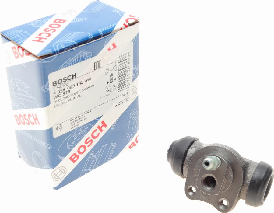 BOSCH F 026 009 143 - Колісний гальмівний циліндр avtolavka.club