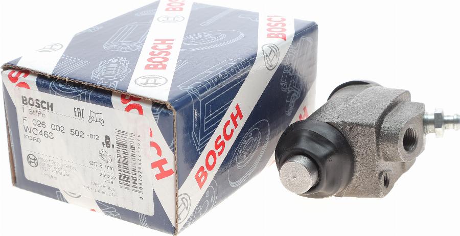 BOSCH F 026 002 502 - Колісний гальмівний циліндр avtolavka.club