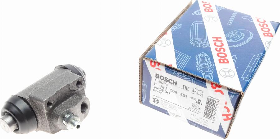 BOSCH F 026 002 581 - Колісний гальмівний циліндр avtolavka.club