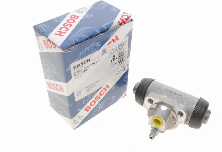 BOSCH F 026 002 005 - Колісний гальмівний циліндр avtolavka.club