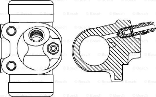 BOSCH F 026 002 072 - Колісний гальмівний циліндр avtolavka.club