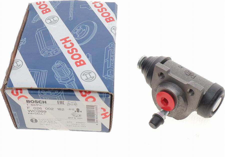 BOSCH F 026 002 182 - Колісний гальмівний циліндр avtolavka.club