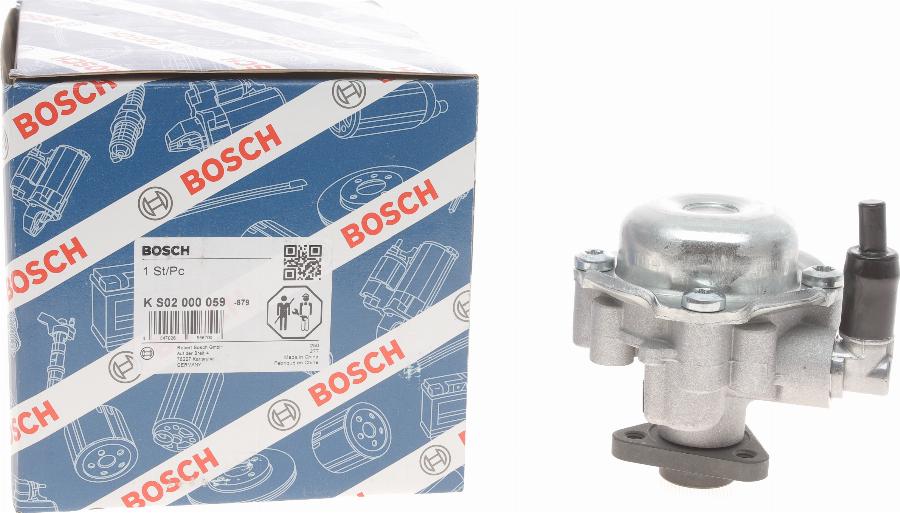 BOSCH K S02 000 059 - Гідравлічний насос, рульове управління, ГУР avtolavka.club