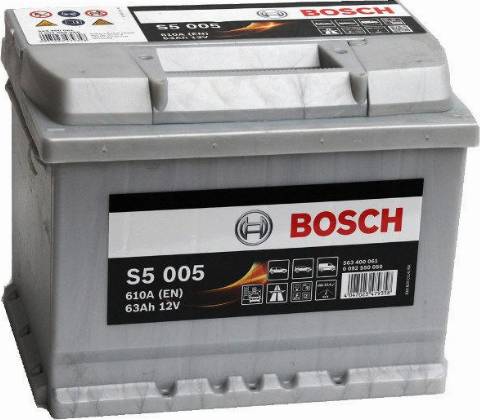 BOSCH S5005 - Стартерна акумуляторна батарея, АКБ avtolavka.club