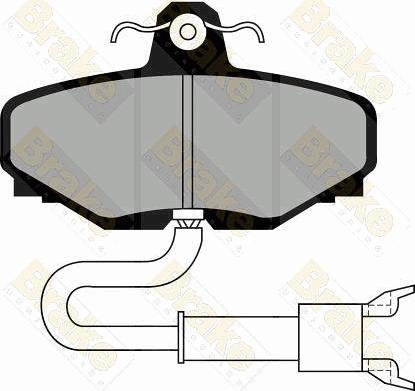 Open Parts BDM7052.20 - Гальмівні колодки, дискові гальма avtolavka.club