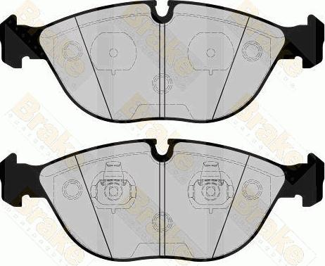 Brake Engineering PA1062 - Гальмівні колодки, дискові гальма avtolavka.club