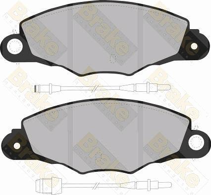 Brake Engineering PA1145 - Гальмівні колодки, дискові гальма avtolavka.club