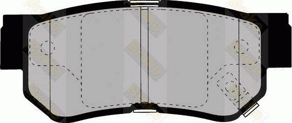 Brake Engineering PA1348 - Гальмівні колодки, дискові гальма avtolavka.club